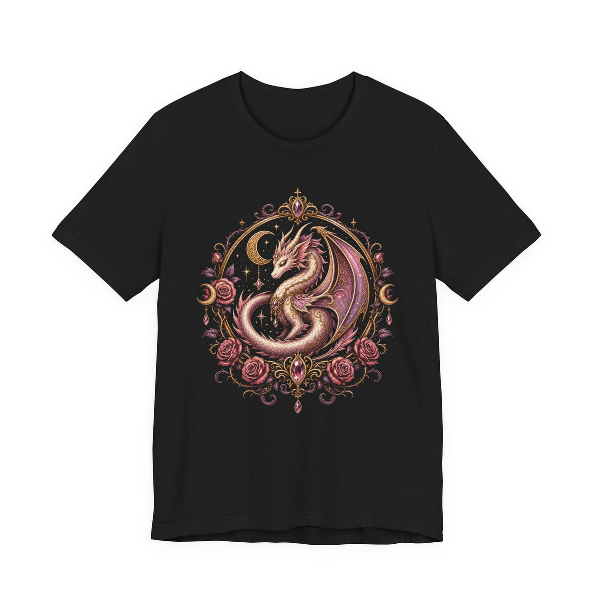 Dragon and Roses Women's T-Shirt