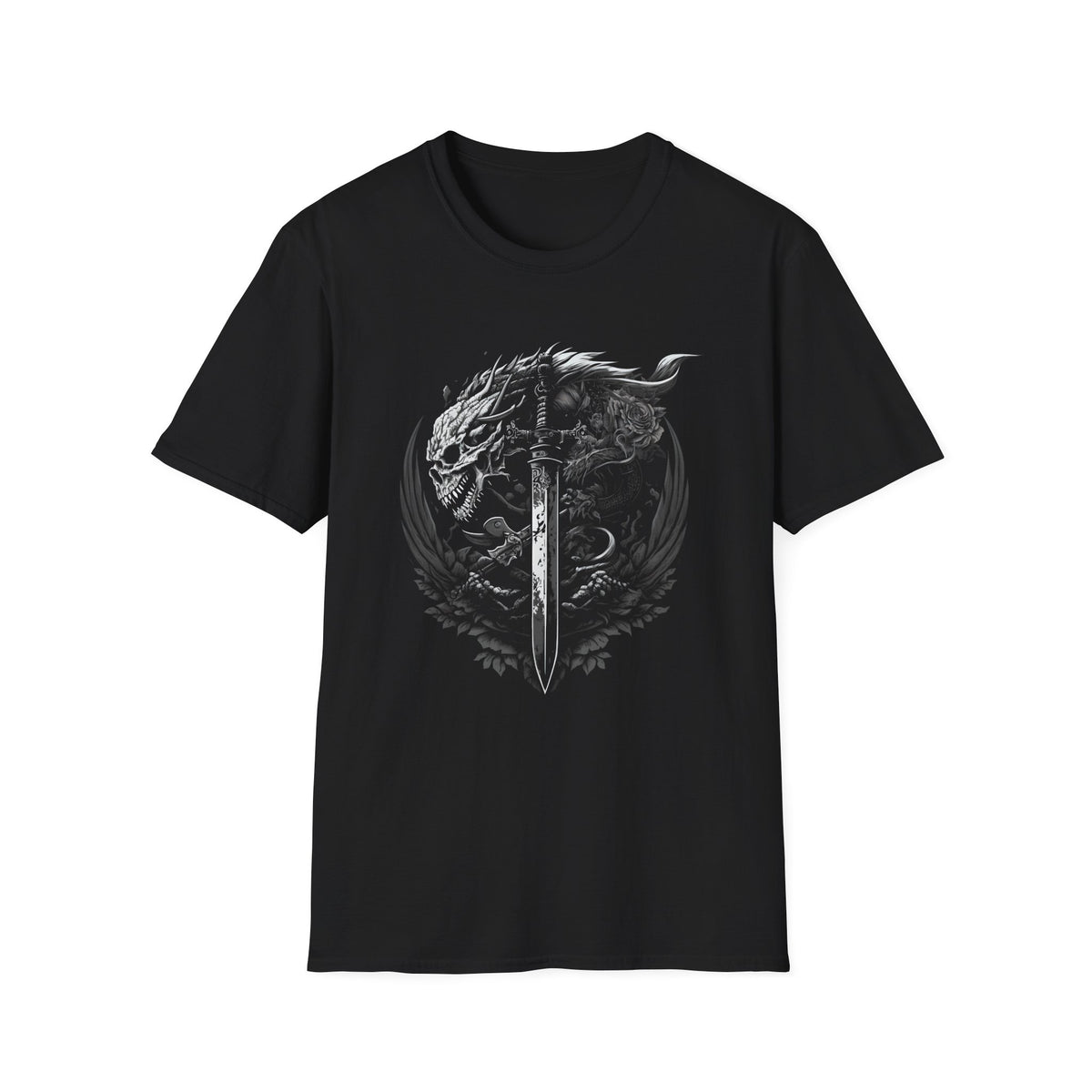 Dragon Skull Sword T-Shirt