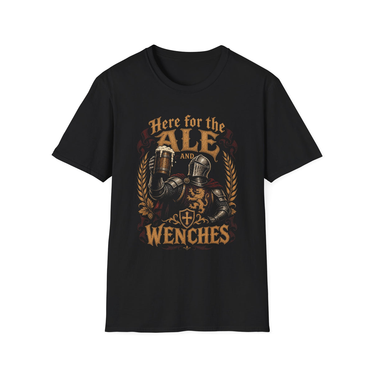 Here for the Ale and Wenches T-Shirt