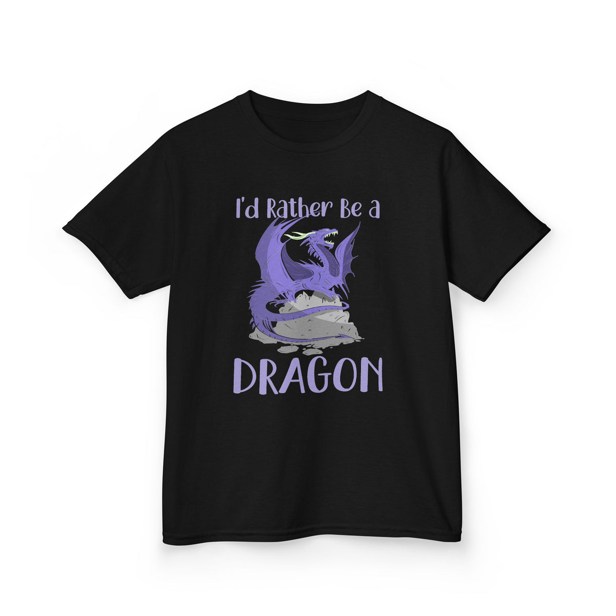 I'd Rather Be a Dragon Girls T-Shirt