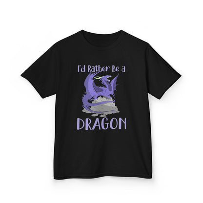 I'd Rather Be a Dragon Girls T-Shirt