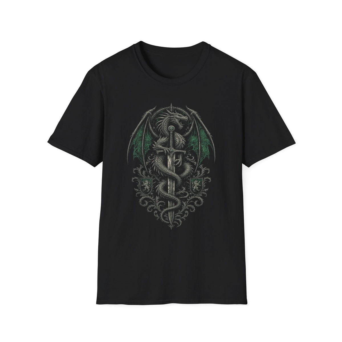 Dragon Sword Heraldry T-Shirt