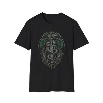 Dragon Sword Heraldry T-Shirt