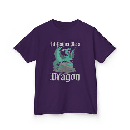 I'd Rather Be a Dragon Youth T-Shirt