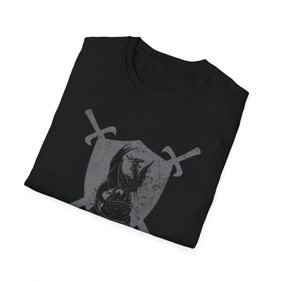 Dragon Swords Shield T-Shirt
