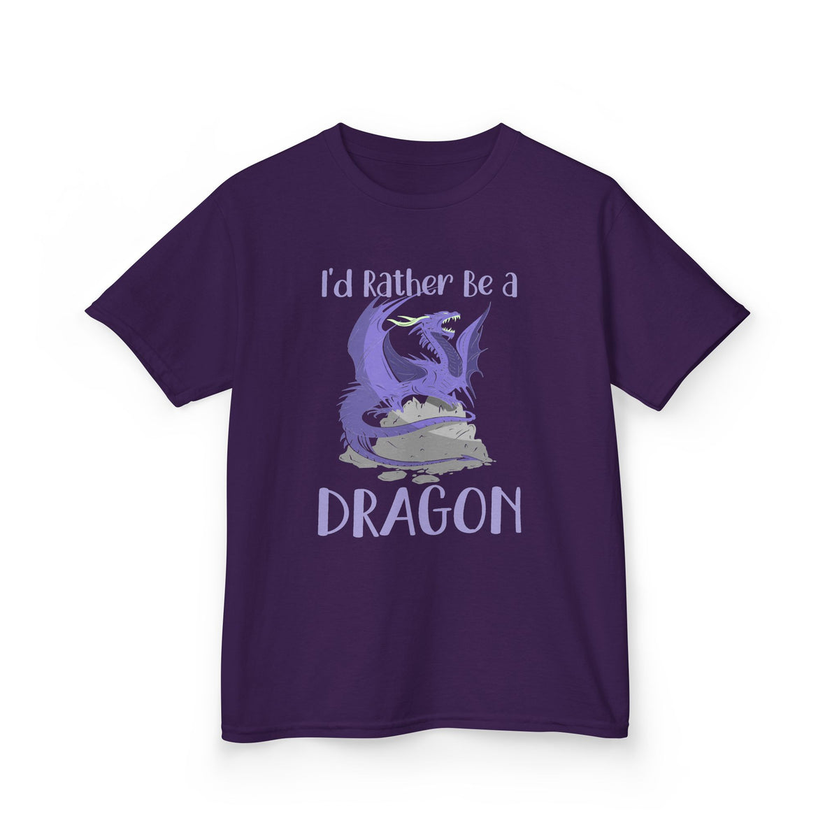 I'd Rather Be a Dragon Girls T-Shirt