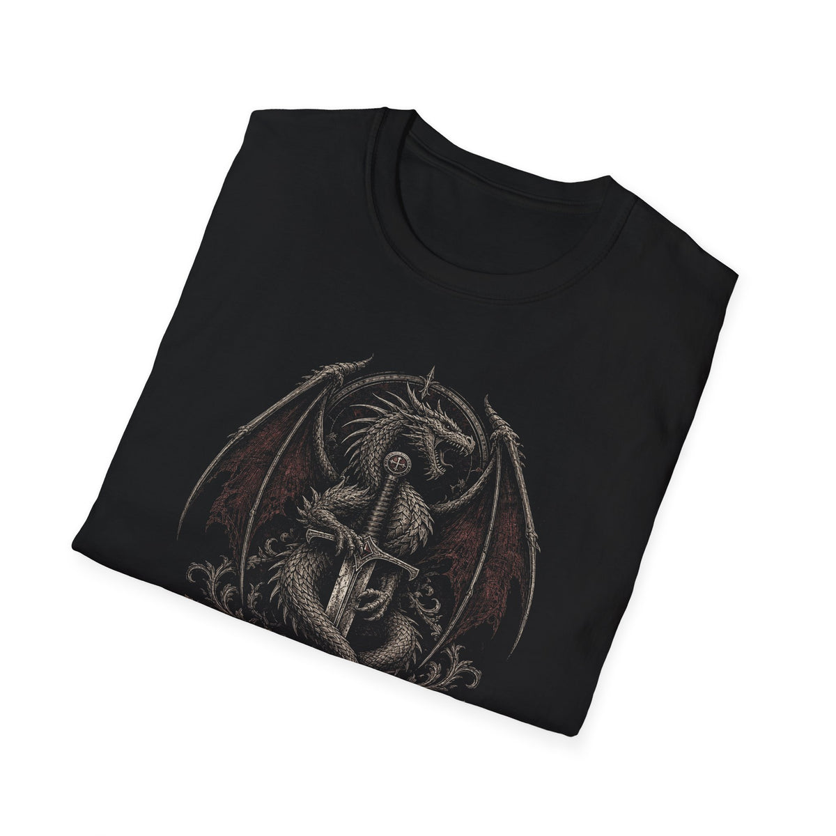 Dragon Sword Heraldry T-Shirt