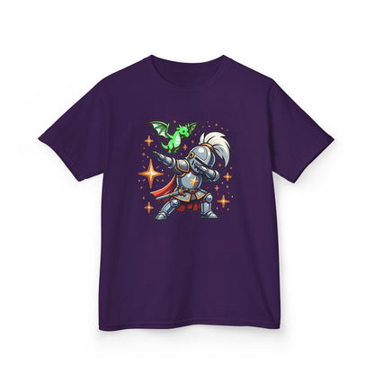 Dabbing Knight and Dragon Youth T-Shirt