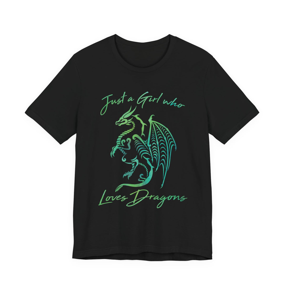 Just a Girl Who Loves Dragons Women's T-Shirt