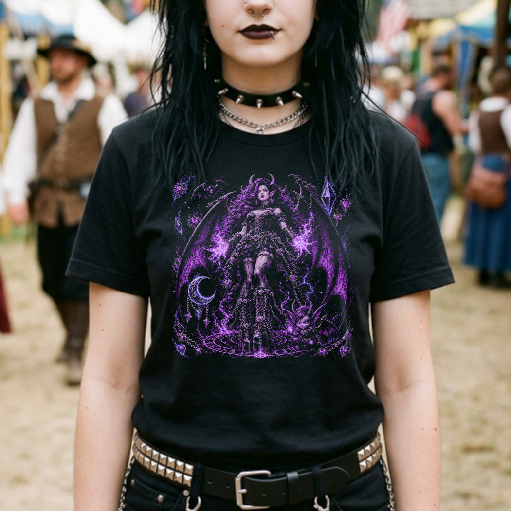 Dark Fantasy Witch Demon T-Shirt