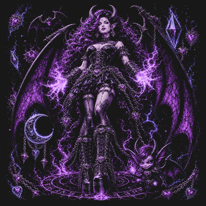 Dark Fantasy Witch Demon T-Shirt