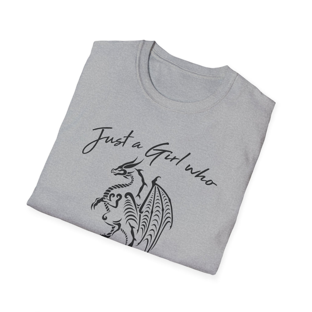 Just a Girl Who Loves Dragons T-Shirt