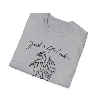 Just a Girl Who Loves Dragons T-Shirt
