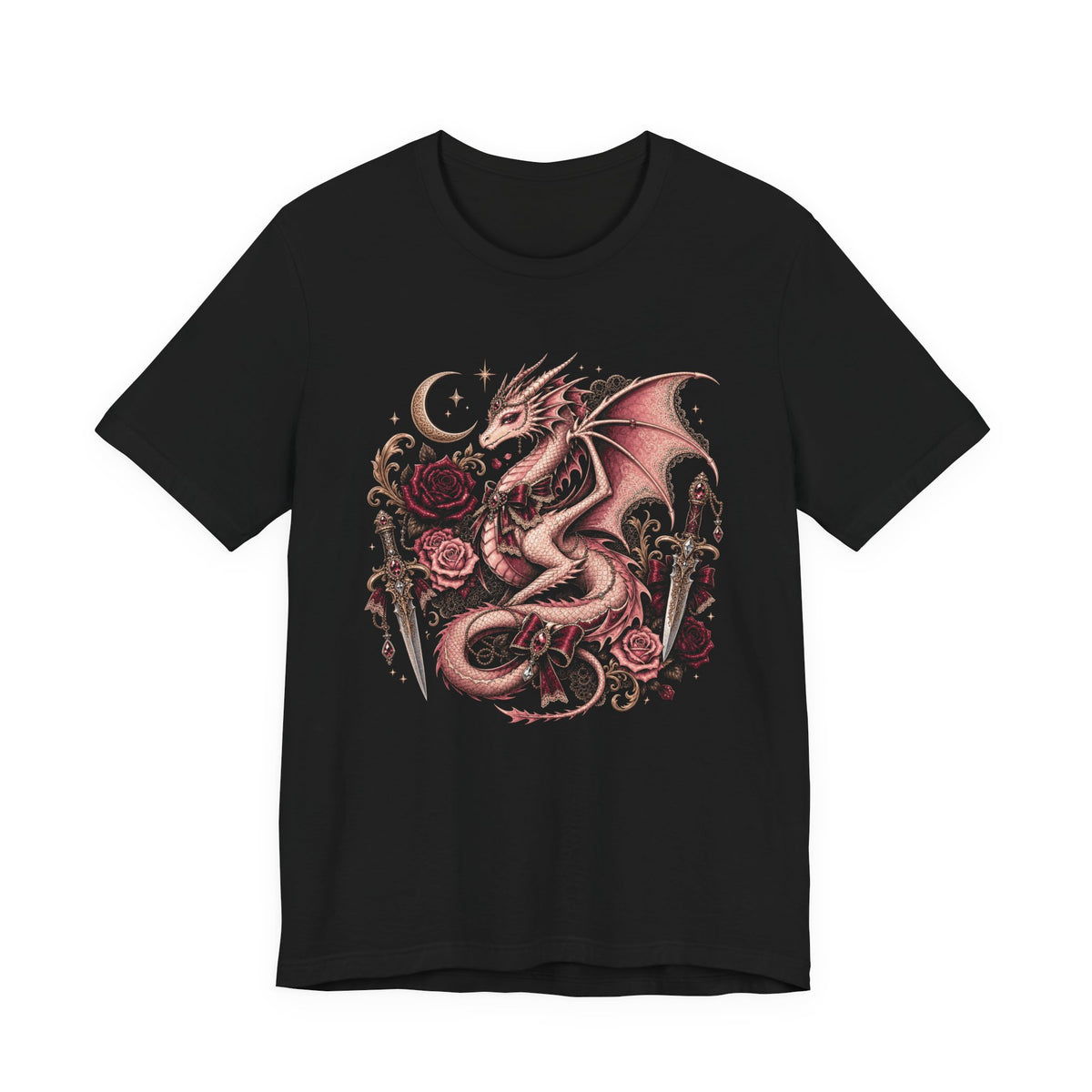 Dragon and Roses Women's T-Shirt