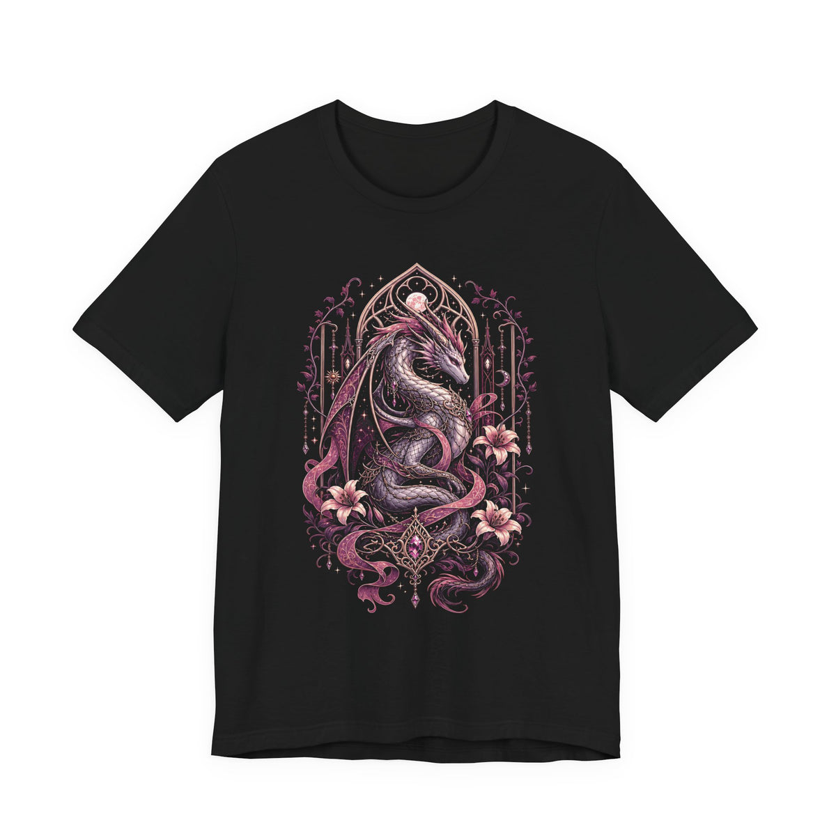 Dragon and Flowers Women's T-Shirt