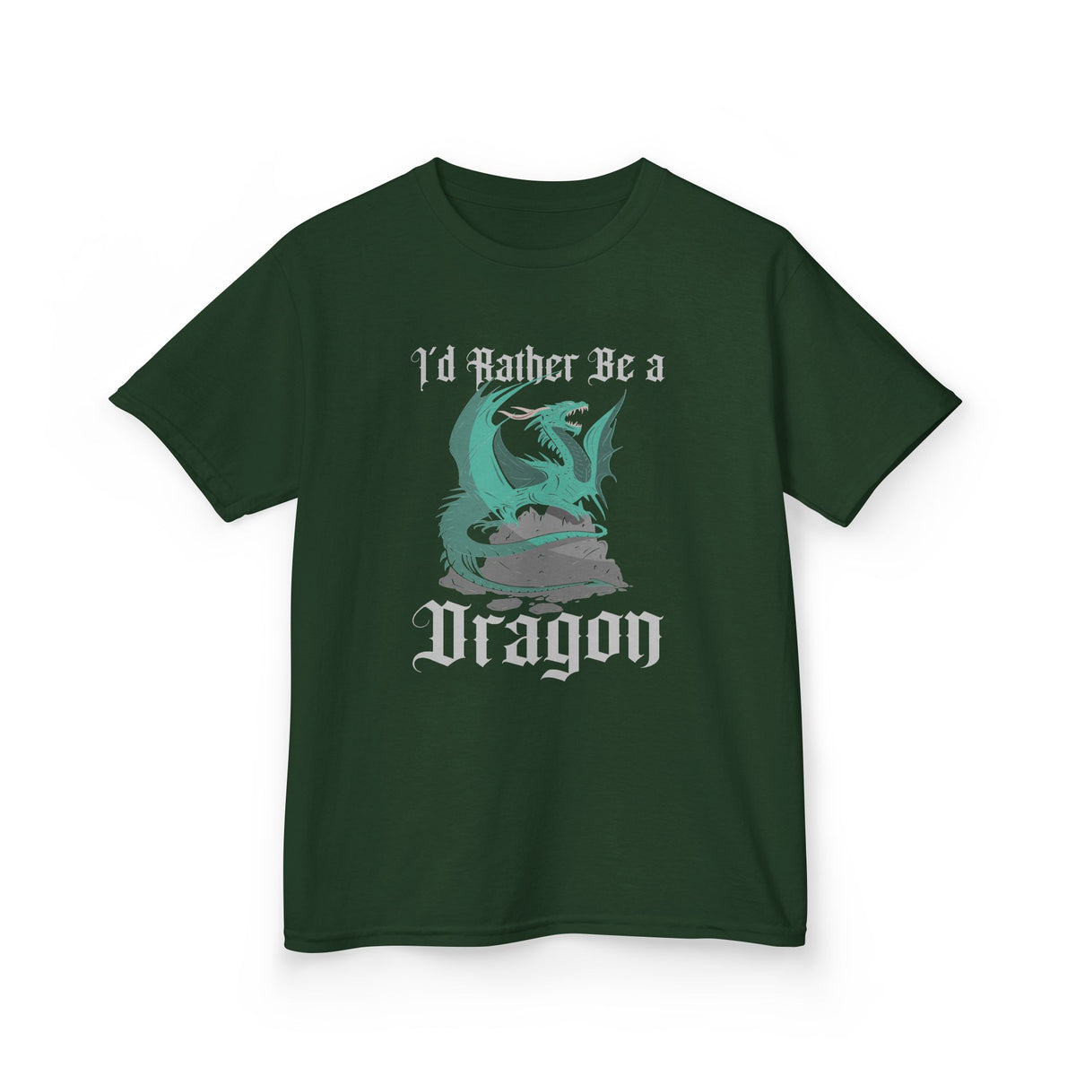I'd Rather Be a Dragon Youth T-Shirt