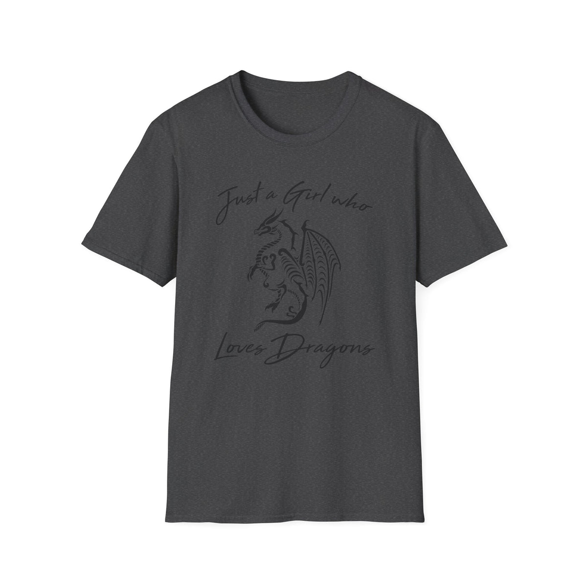 Just a Girl Who Loves Dragons T-Shirt