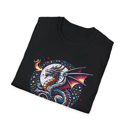 Dragon Fantasy Abstract Art T-Shirt