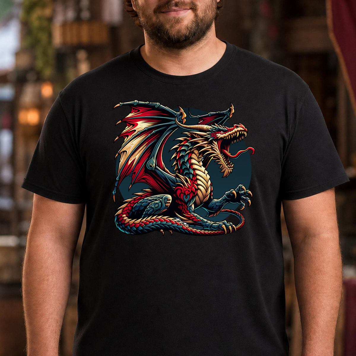 Dragon Fantasy Art T-Shirt