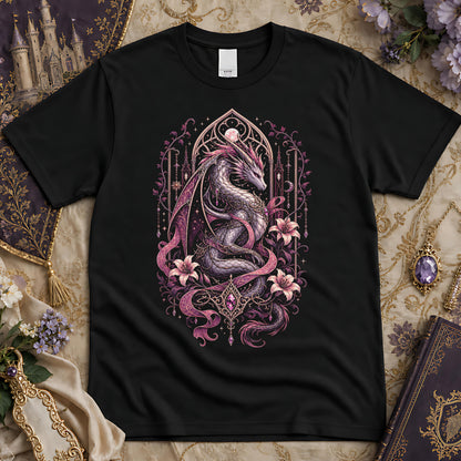 Dragon and Flowers Women's T-Shirt