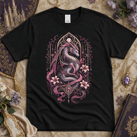 Dragon and Flowers Women's T-Shirt