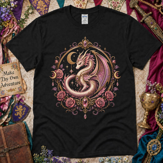 Dragon and Roses Women's T-Shirt
