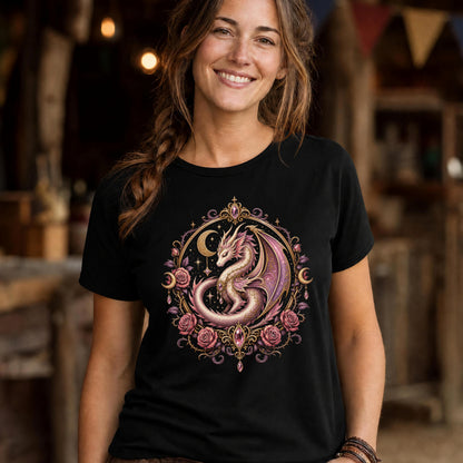 Dragon and Roses Women's T-Shirt
