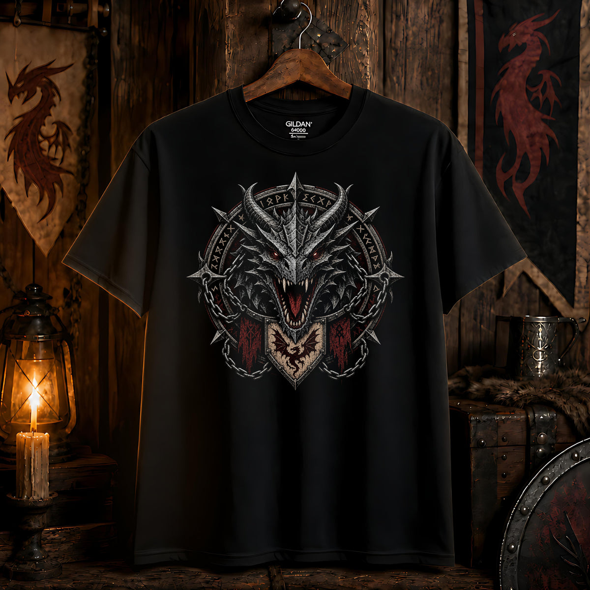 Dragon Head Heraldry T-Shirt