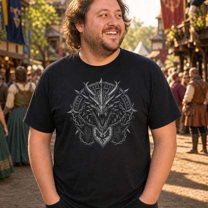 Dragon Head Heraldry T-Shirt