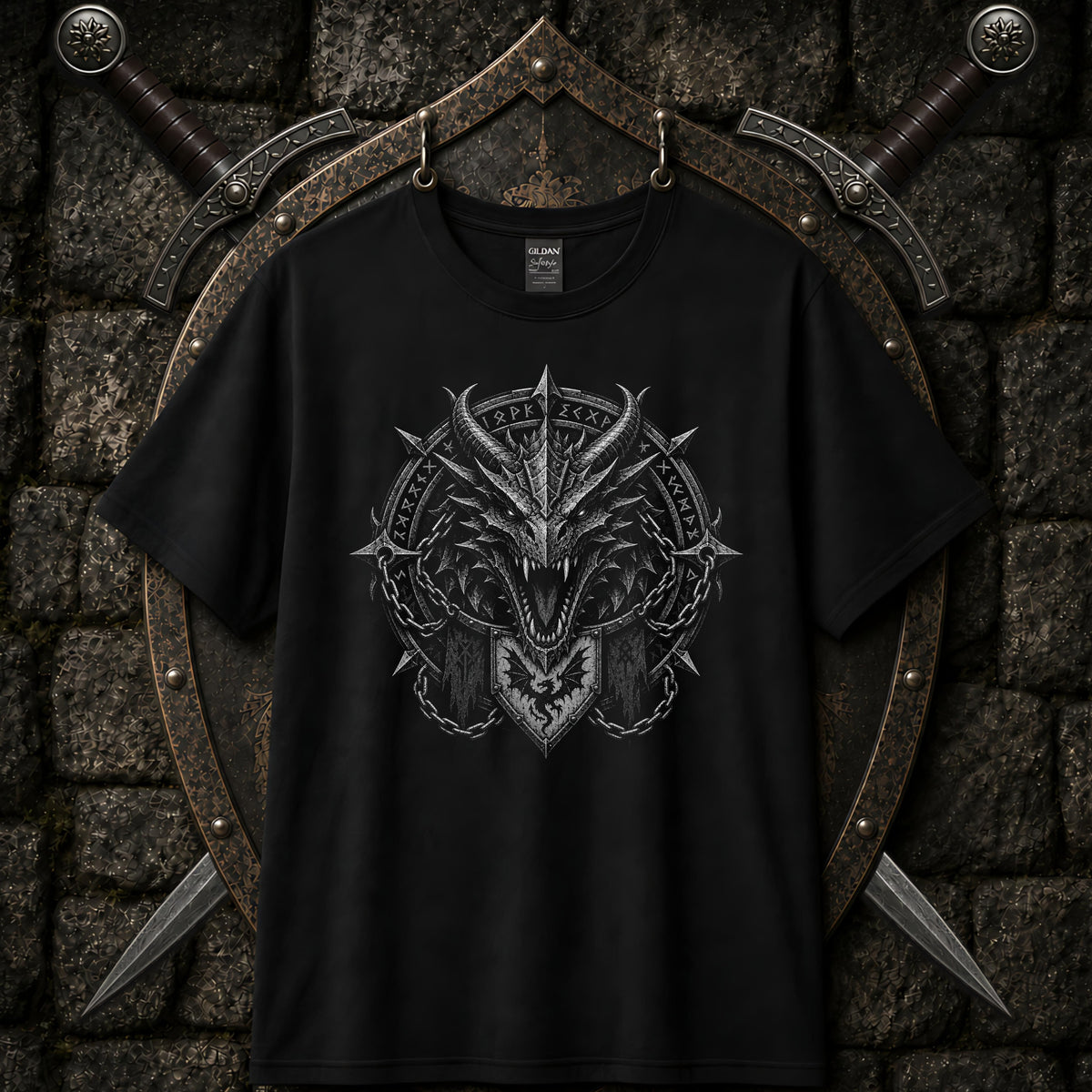 Dragon Head Heraldry T-Shirt