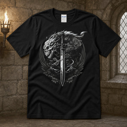 Dragon Skull Sword T-Shirt