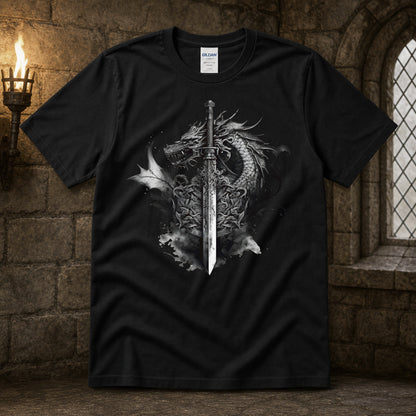 Dragon Sword Fantasy T-Shirt