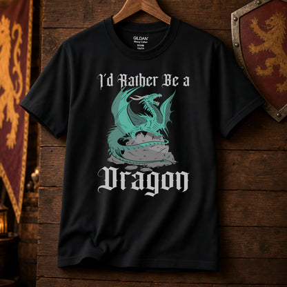 I'd Rather Be a Dragon Youth T-Shirt