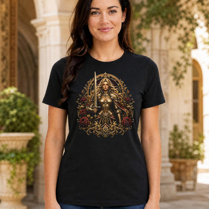 Medieval Warrior Queen T-Shirt